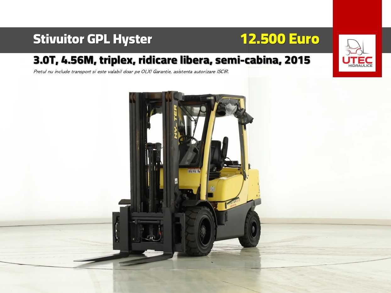Stivuitoare GPL de la 5900 de euro - marci premium