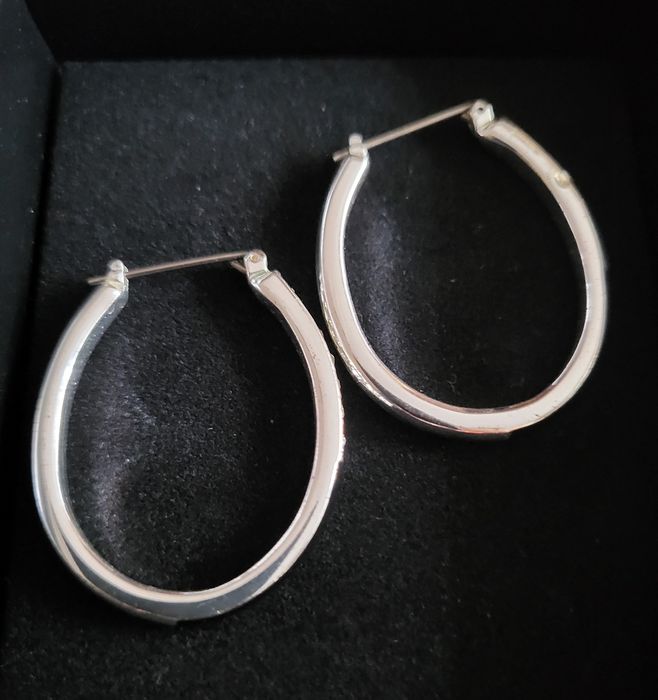 Комплект пръстени и обеци Black Enamel