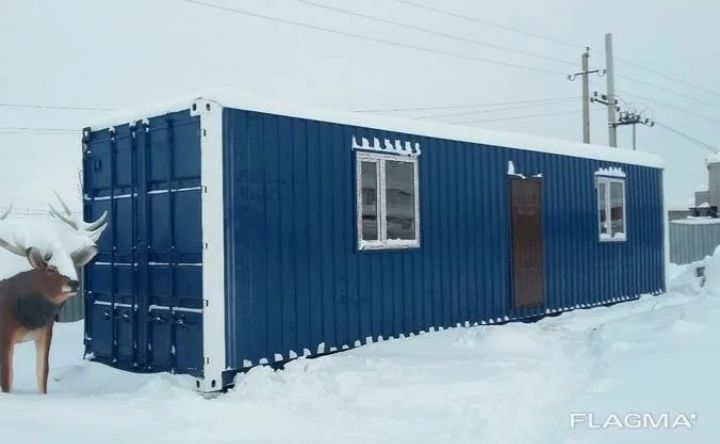 Утепленный жилой контейнер, бытовка