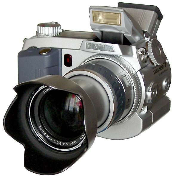Проф. фотоаппарат Konica Minolta - Dimage-7 (Japan) Продажа или обмен.