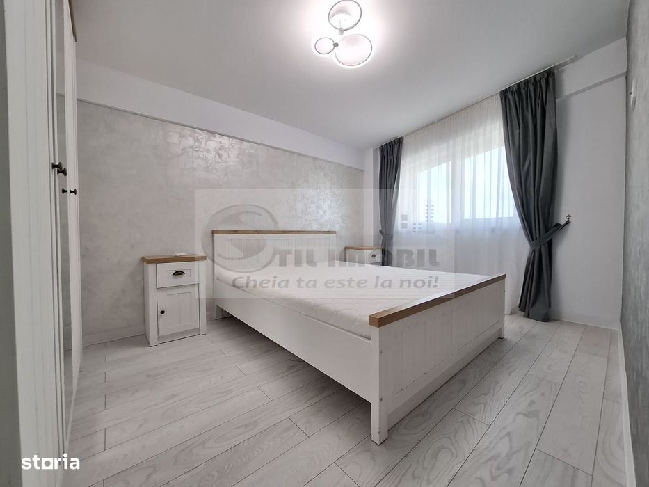 Liber, mobilat, de vanzare apartament 2 camere, Cug Pepiniera