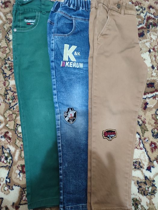 Детская одежда: футболки, брючки, джинсы,