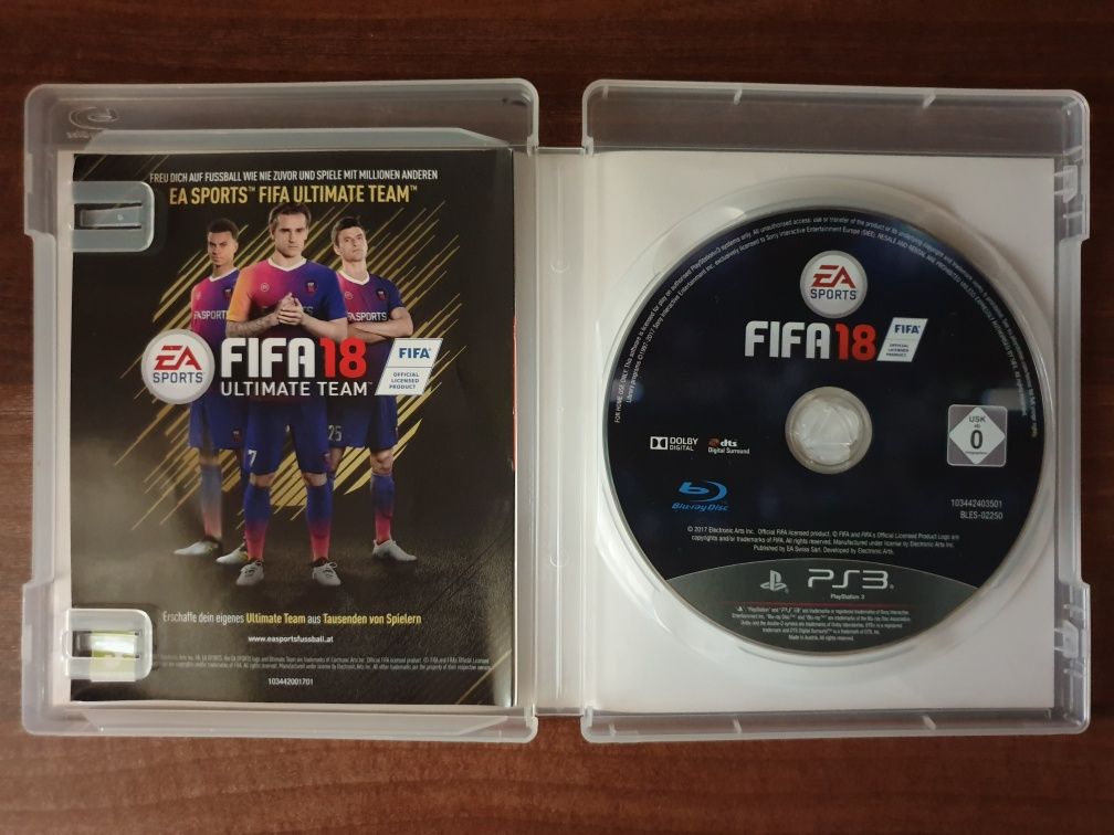 FIFA 18 Legacy Edition PS3/Playstation 3