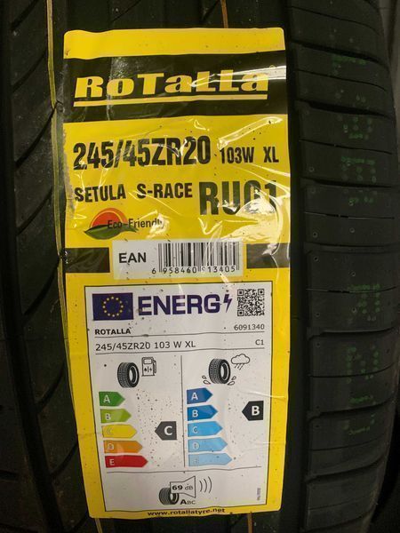 Нови летни гуми ROTALLA SETULA S-RACE RU01 245/45R20 103W XL НОВ DOT