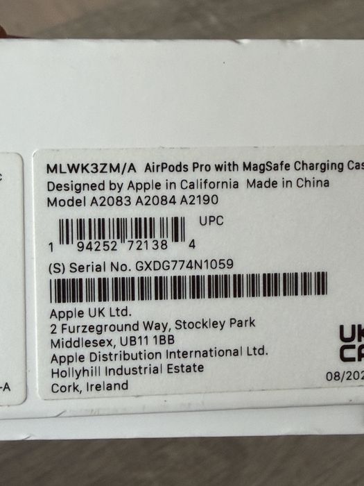 Airpods Pro 1st gen Magsafe