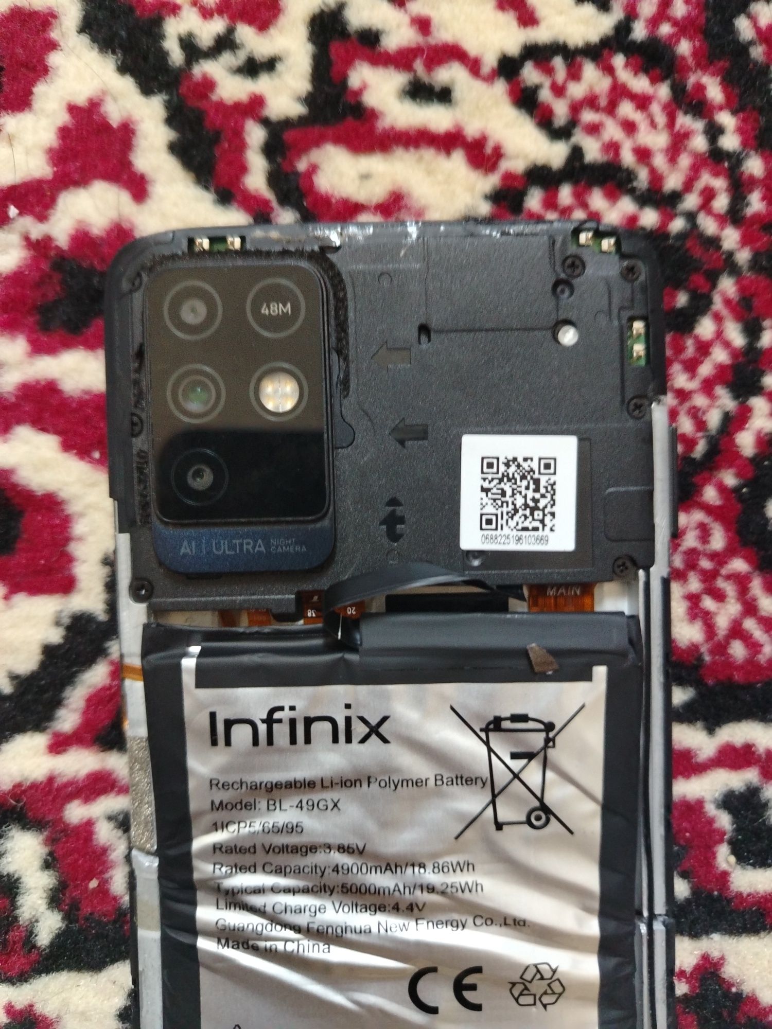 Infinix note 10 запчаст