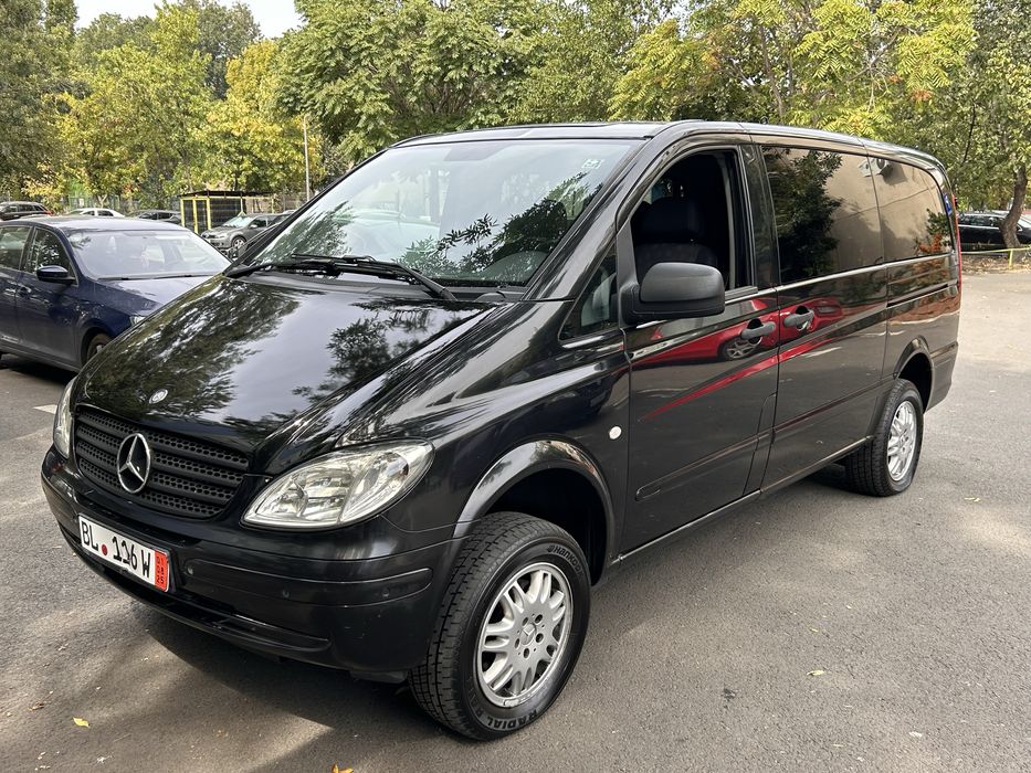 Mercedes Vito Lung 2010 4 x 4 2.2 L diesel automat impecabil vari +/-