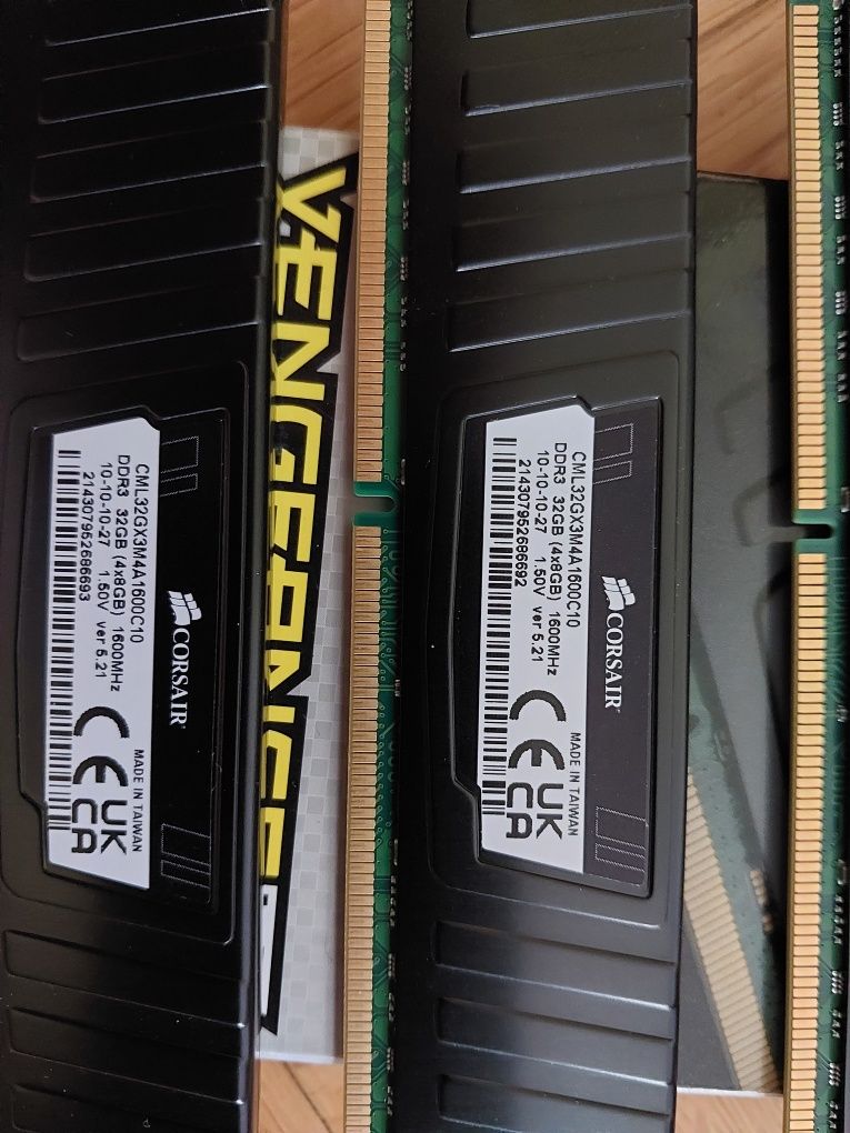16GB DDR3 1866Mhz 1600Mhz Kingston HyperX RAM памет