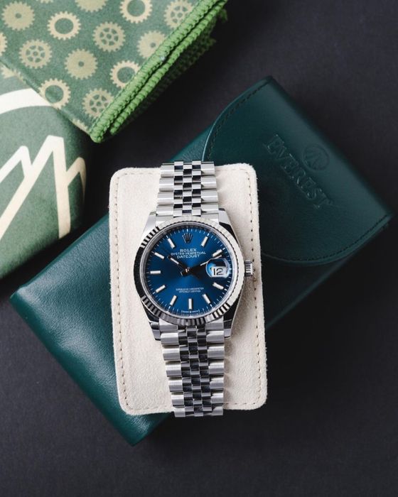Rolex datejust blue dial 36,mm