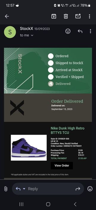 Nike Dunk High Psychic Purple