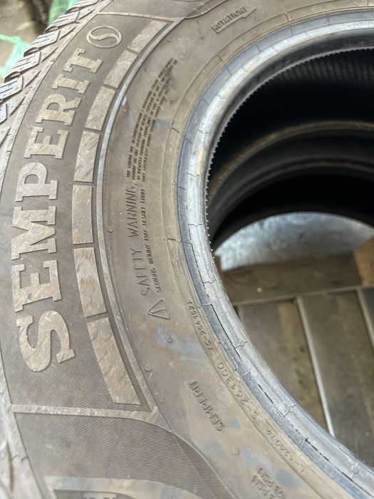 225/75/16c за бус Semperit dot23