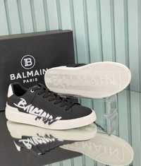 Adidasi Balmain piele naturala