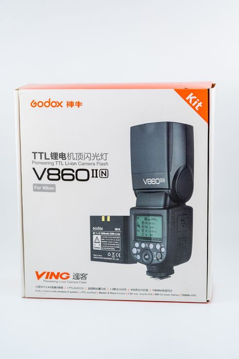 Светкавица Godox V860ll за Nikon