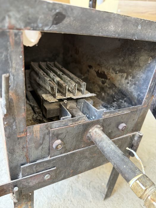 Печка с горелкой