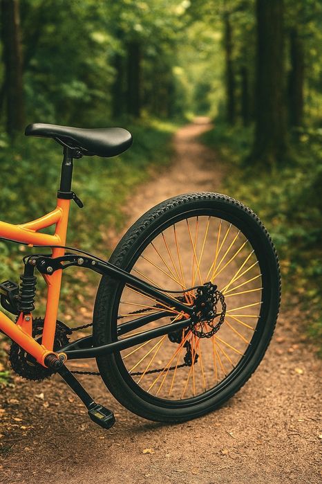 Bicicleta full suspension