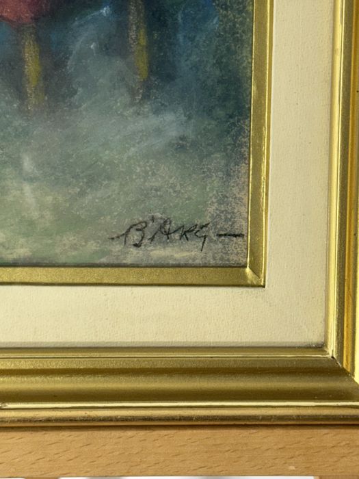 Interior de Familie, Tablou Original Semnat Ion Bărbulescu (B'Arg)