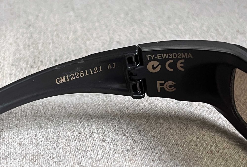 Ochelari 3D activi Panasonic TY-EW3D2MA originali compatibili TV 3D