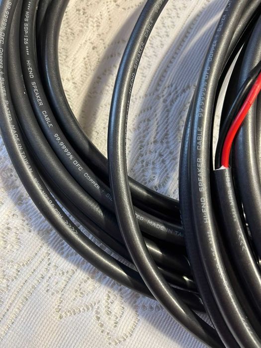 Cablu boxe HI-END placat cu ARGINT made in Taiwan
