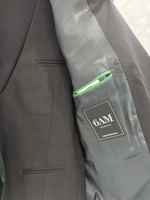 Costum barbat elegant catifea nunta