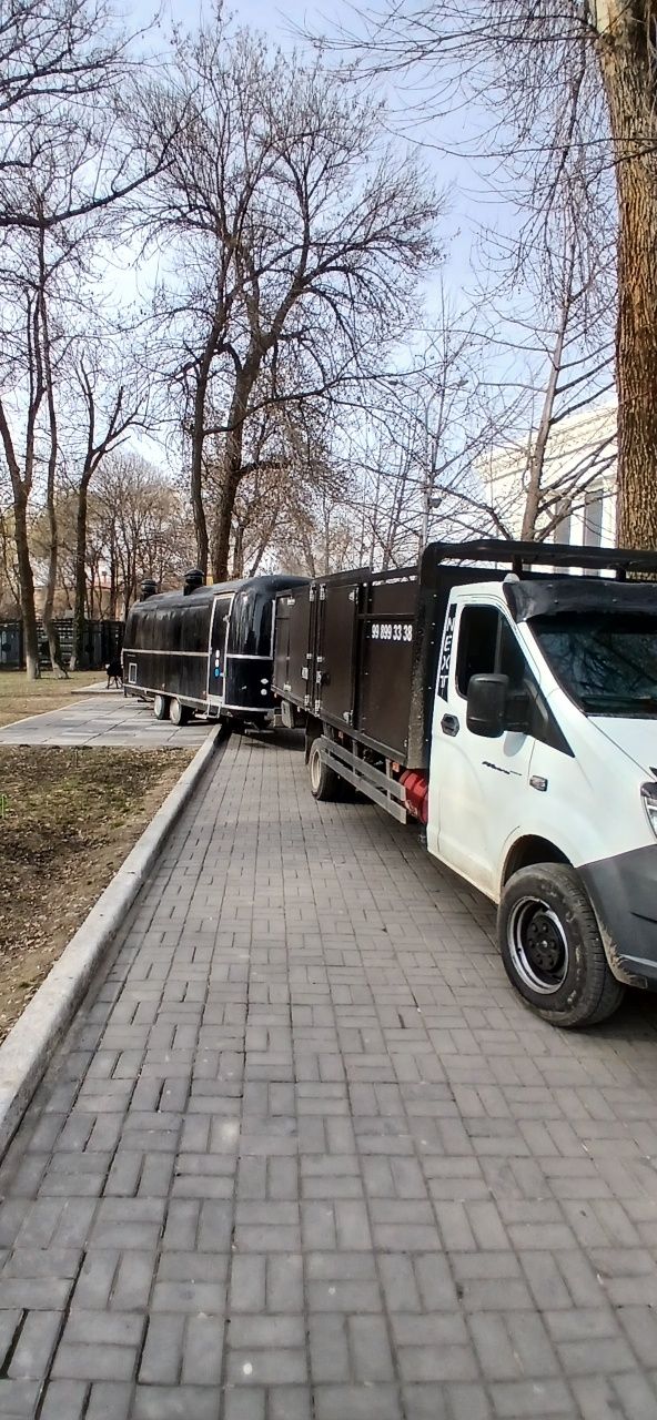 Услуги бортовой газели 5,5 метров длинной 24/7 перевозка Фудтраков