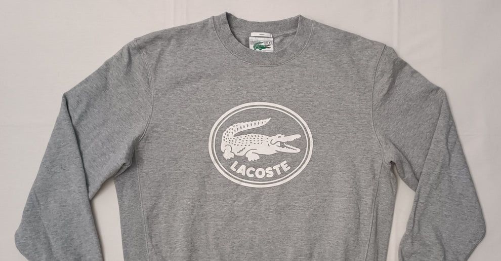 Lacoste Logo Fleece Sweatshirt оригинално горнище L памучен суичър