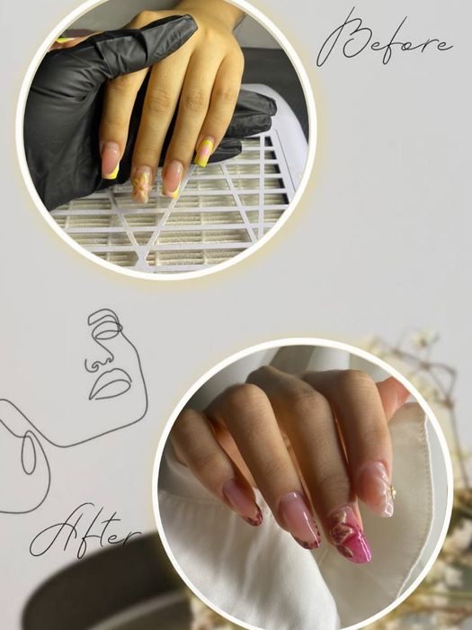 Aplic unghii gel si semipermant