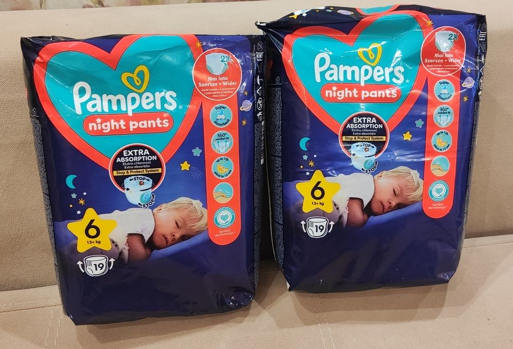 Памперси Pampers night 6