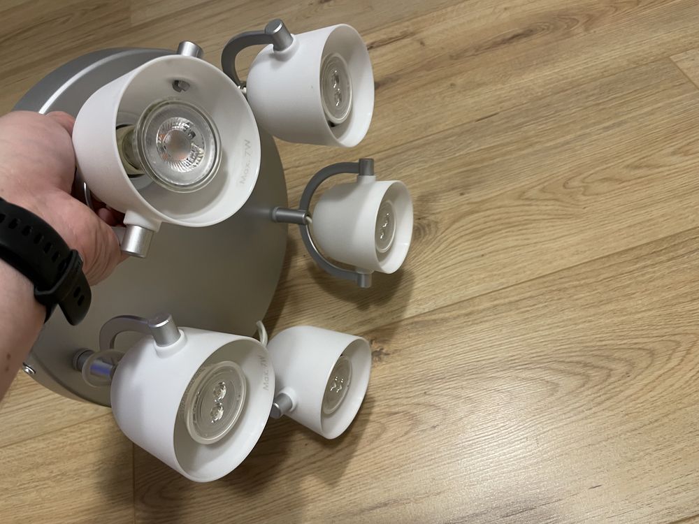 Lampa plafoniera Ikea Svirvel 5 spoturi led