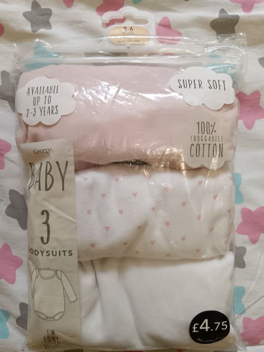 Продам комплект боди George 3-6 месяцев