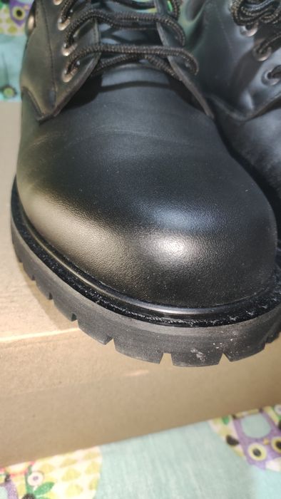 Здрави и удобни мъжки половинки от естествена кожа Skechers №46