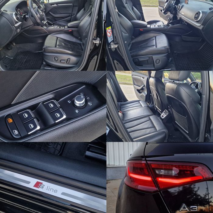 Audi A3 / S line / Euro 6 / Automat / Quattro / Navigatie