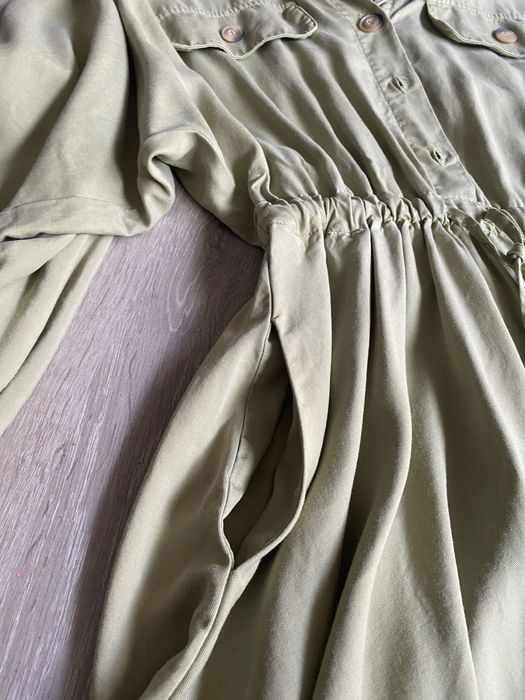 rochie ZARA cu maneci bufante