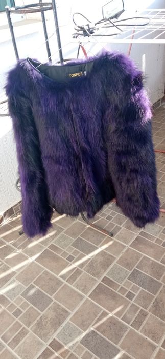 Палто от естествен косъм