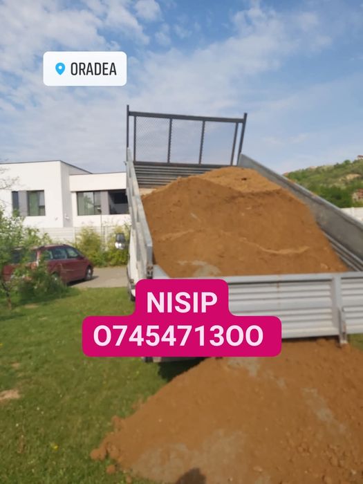 Nisip balastru margaritar Piatra concasata, piatra gri pt gradina