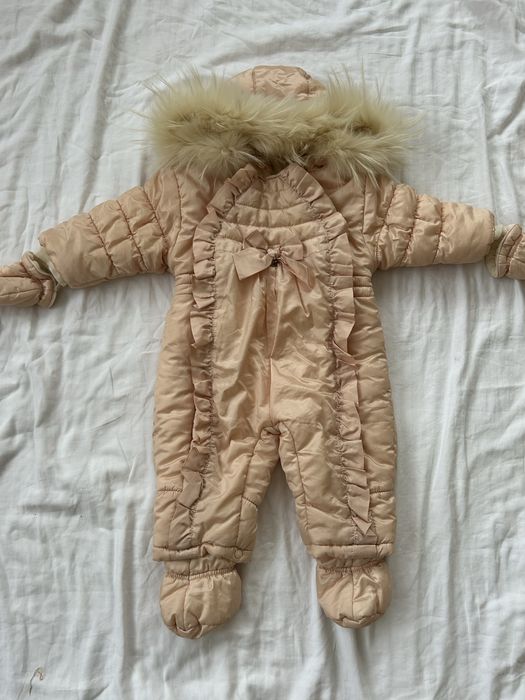 Тёплый детский зимний комбинезон (Производство Польша)