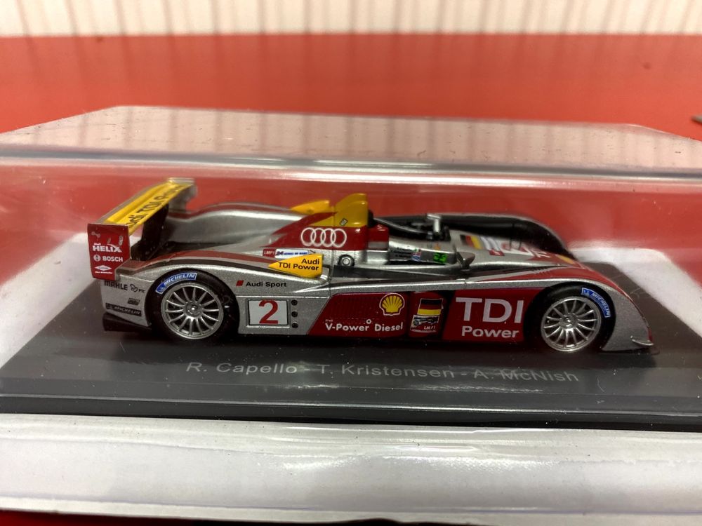 SPARK AUDI R10 TDI #2 Le Mans 2008 machetă de colecție scara 1:43