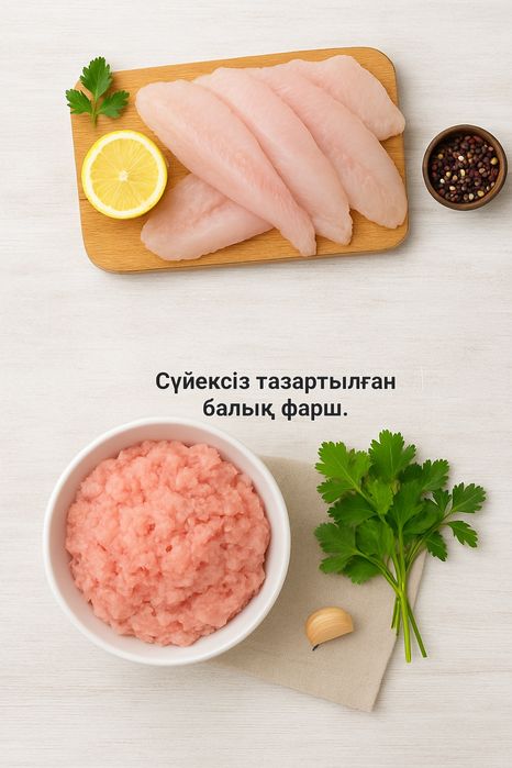 Балық фарш.Судак