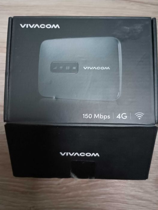 LTE 4G рутер (бисквитка)
Alcatel MW40V1, отключен за всички оператори