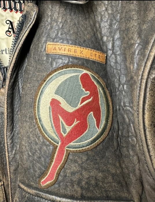 Geaca de piele Avirex Old Leather Flight Jacket