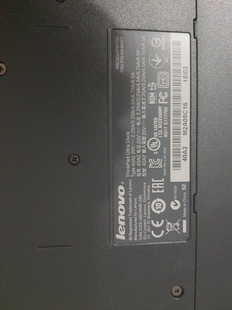 Lenovo DOCK compatibil T450, T440 T550 T540 T460 X260