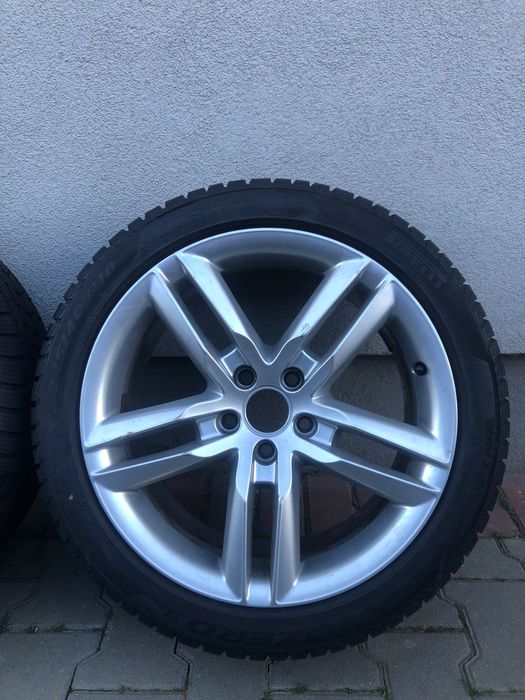 Jante originale Audi 18' cu anvelope de iarna