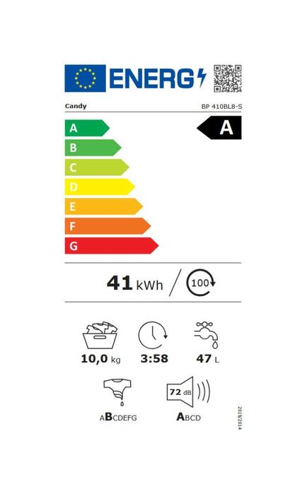 Нова инверторна пералня Candy 10 кг
