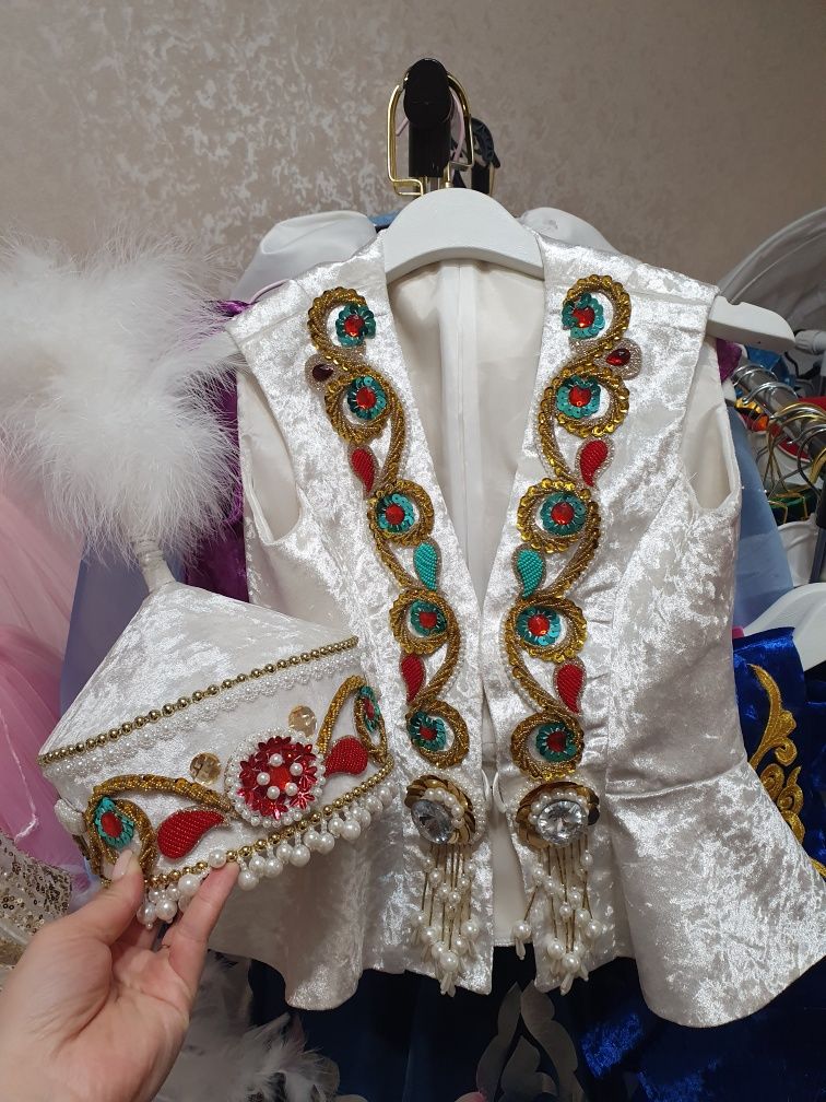 Қазақша койлек, казахское платье, кажекей
