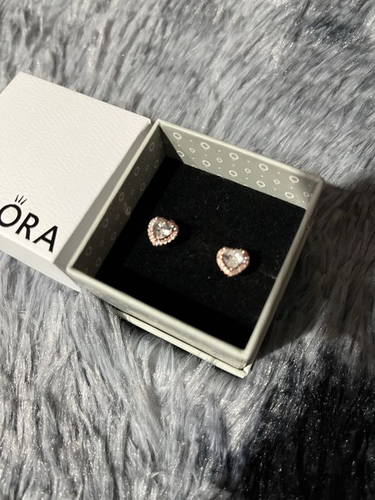Pandora обеци/earrings