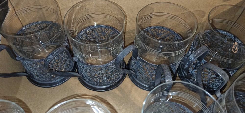 Руски стакани подстакани мнц филигран