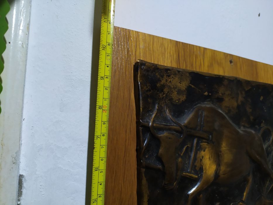 Старо медно пано/картина