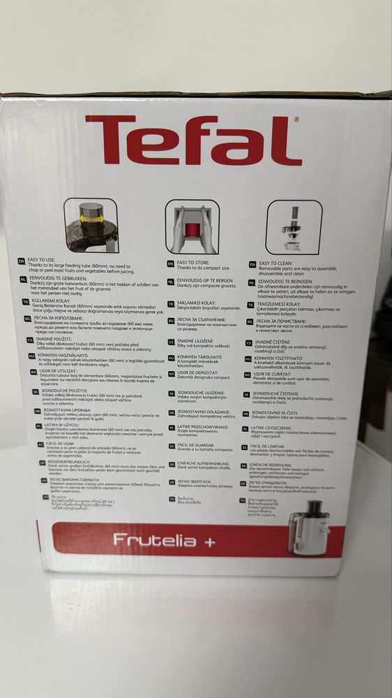 Storcator de fructe si legume Tefal ZE370138 Frutelia