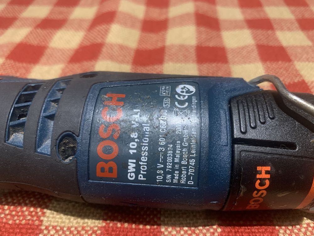 Bosch GWI 10,8V-LI /ъглов акумулаторен винтоверт/+1 батерия 2ah.,