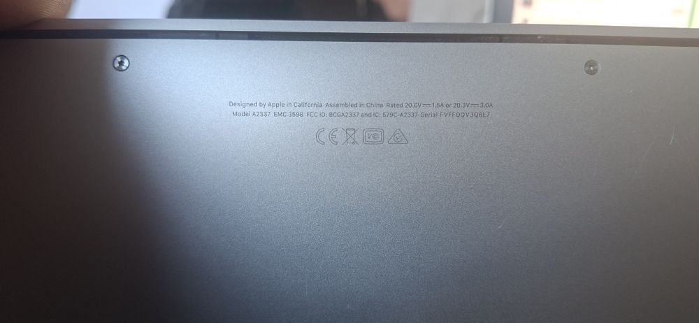 Apple MacBook air M1