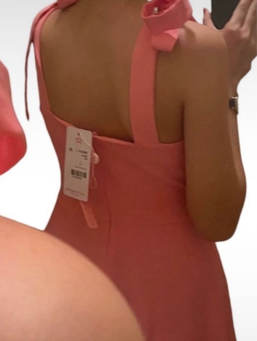 Rochița Midi cu fundițe reglabile la umeri Starshiners